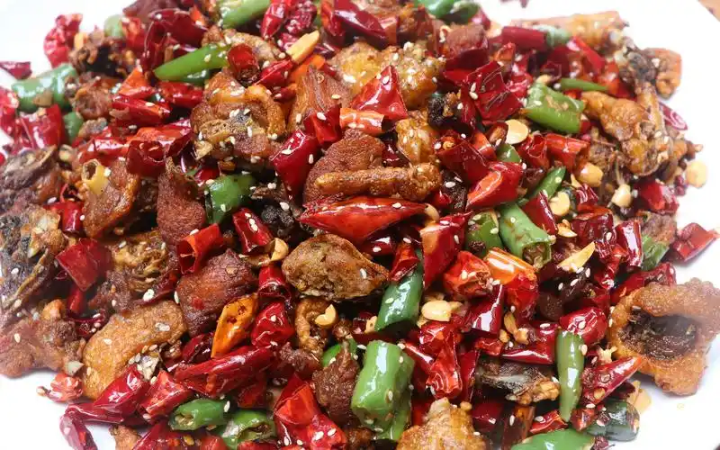 卤鼎记美食老少福辣子鸡辣子鸡重庆四川流行的江湖菜做法简单香辣可口