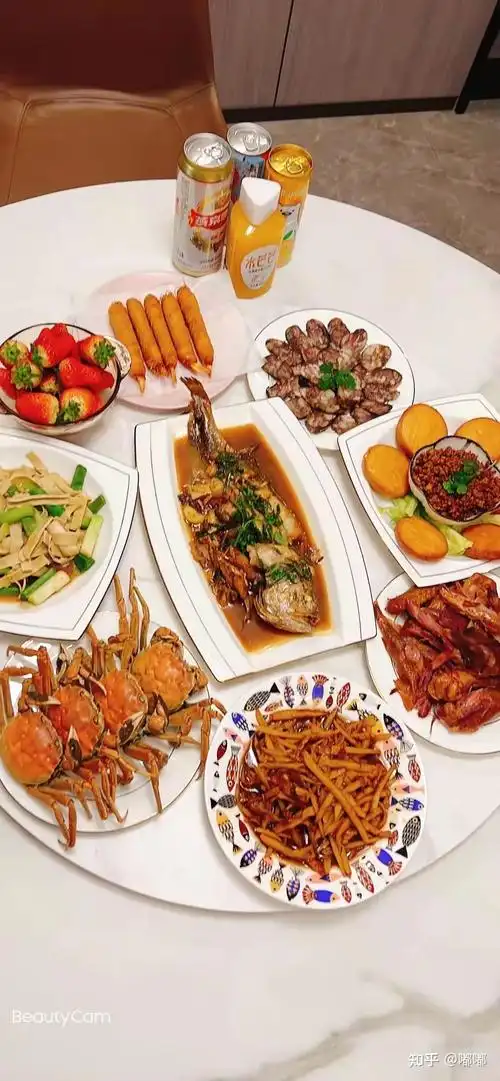 元宵节有帮爸爸妈妈打下手做了一桌子好菜新的一年要平安喜乐哦67