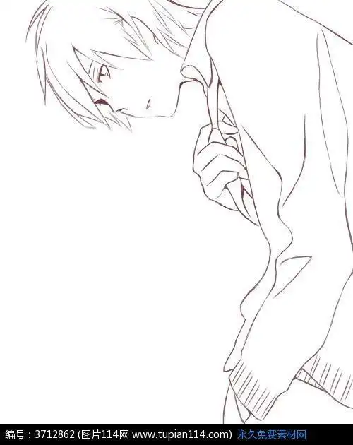 来源好看视频-小男生简笔画简单又帅气的男生绘画法步骤简笔画男栽