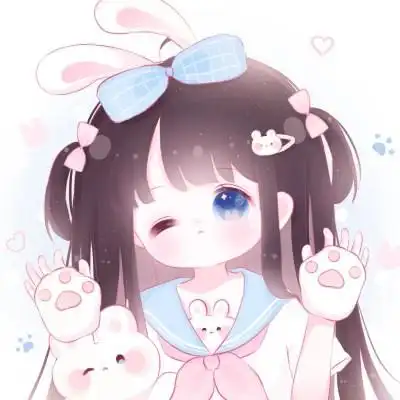 动漫呆萌系可爱少女头像