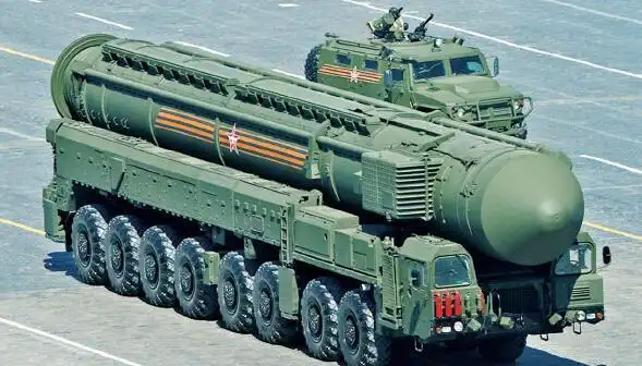 朝鲜 15枚第8,以色列 80枚第9,巴基斯坦 60枚俄罗斯洲际导弹这些核