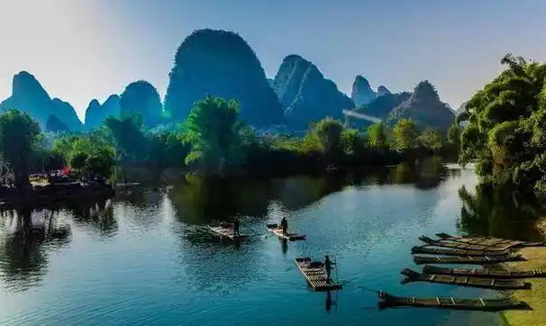 原创桂林山水甲天下还有后半句丢失千年后才被发现意境很美