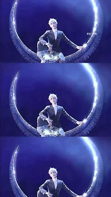 银发肖战精灵造型好像漫画里走出来的小哥哥,我的心"砰砰砰"啊啊啊