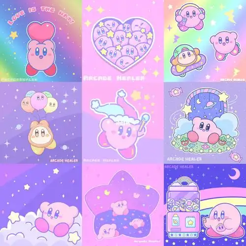 梦幻紫色系星之卡比