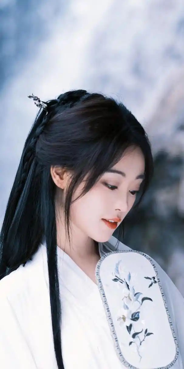 祝绪丹的古风壁纸,如同清新的山泉,唯美而纯净.