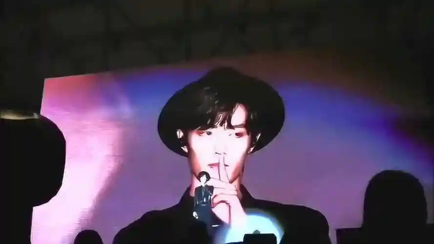 陈情令肖战泰国粉丝见面会的笑太甜啦