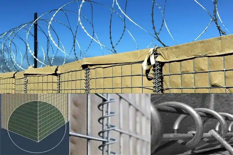 61x1.21m防御屏障墙原材料焊接配件土工布包装装载应用的应用军用2 0.