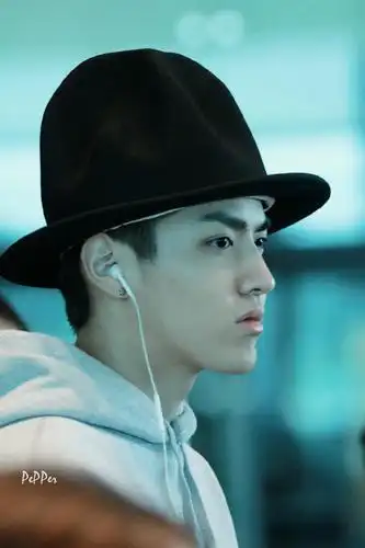 2015吴亦凡新加坡机场出发 北京到达_高清图片大全-爱豆app