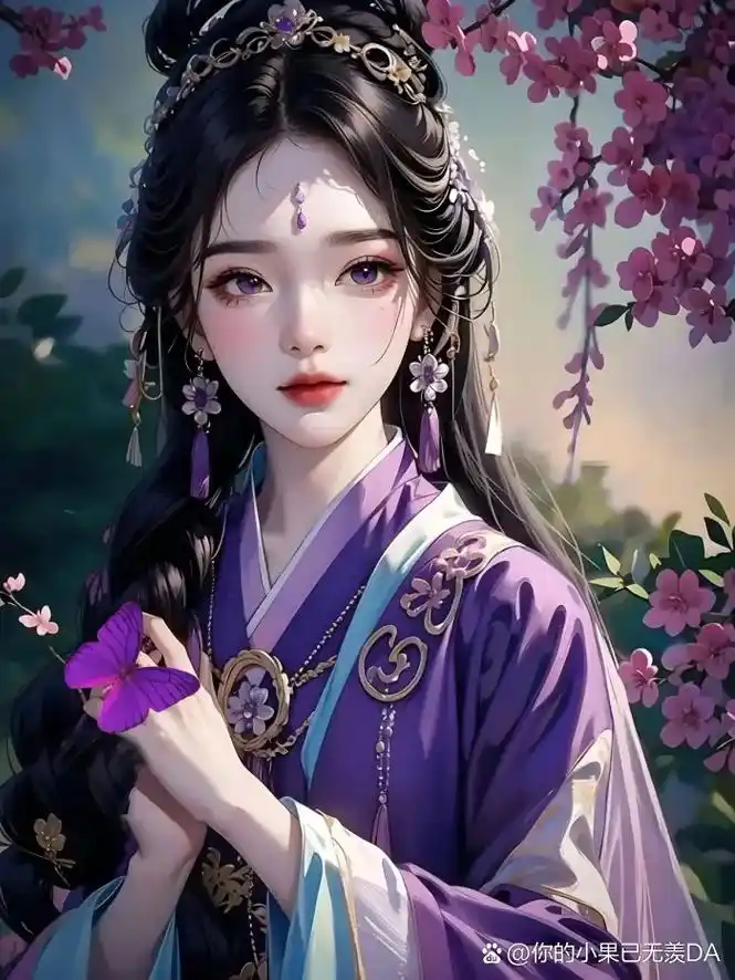 岁月如歌,清风悠然.#古装仙女插画图集 #漫画女孩 #绝美古 - 抖音