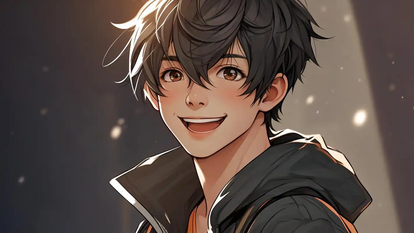 90谁不想拥有这样的帅气男孩呢!