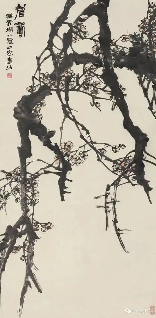 这画就叫老辣厚重