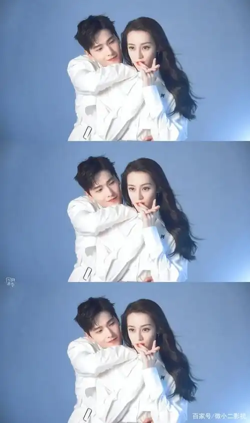 杨洋迪丽热巴拍摄现场花絮,两人亲密互动上演高颜值暴击.