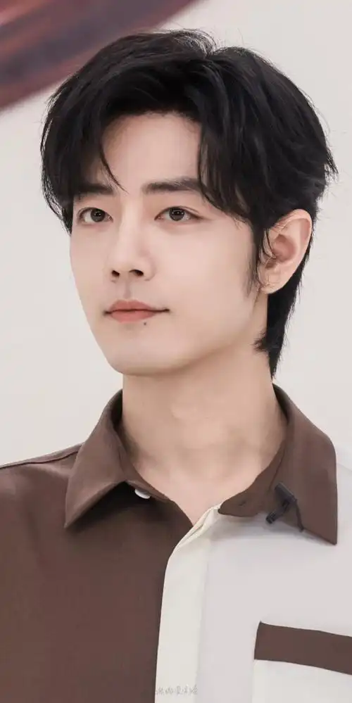 肖战牛奶巧克力衬衫