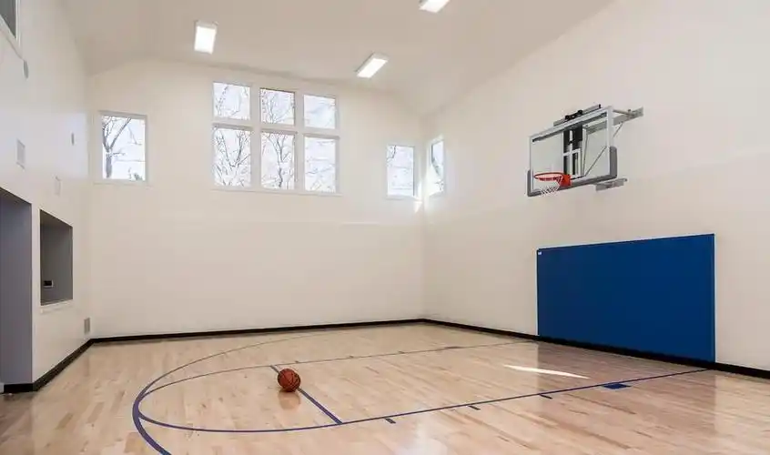 篮球场木地板装修效果图集