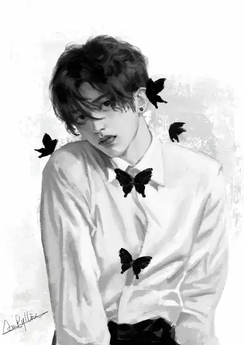 cr:amaryllix 蔡徐坤手绘 vogueme(绝美) - 堆糖,美图壁纸兴趣社区