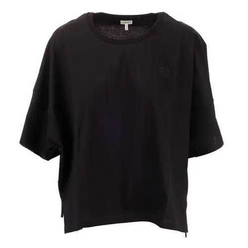 loewe/罗意威 20年秋冬 百搭 女性 黑色 女士短袖t恤 s359341xa4 1100