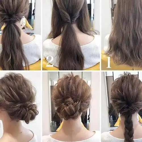 4,有哪些好看又简单易学的中长发编发教程可以分享