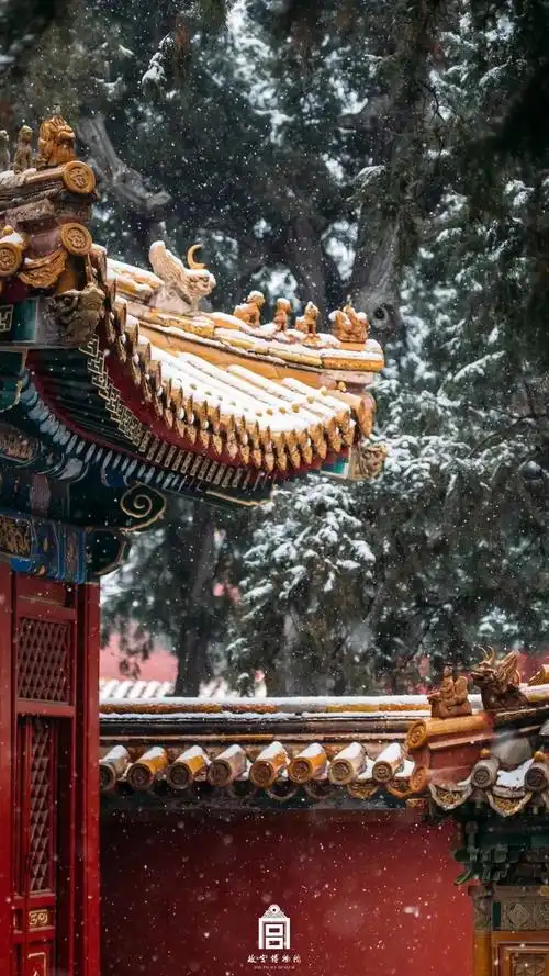 第二十五期|故宫氛围感古典红高清壁纸