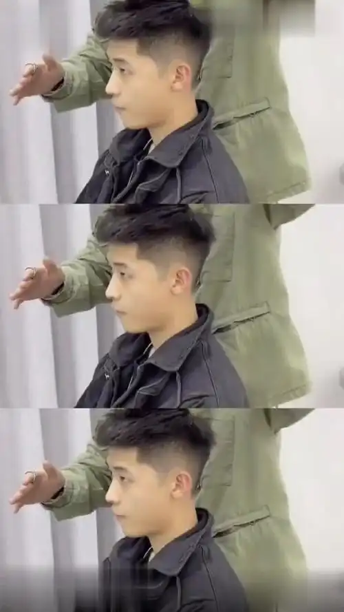 男生3-6厘米,飞机头 碎盖发型 泉州男生发型