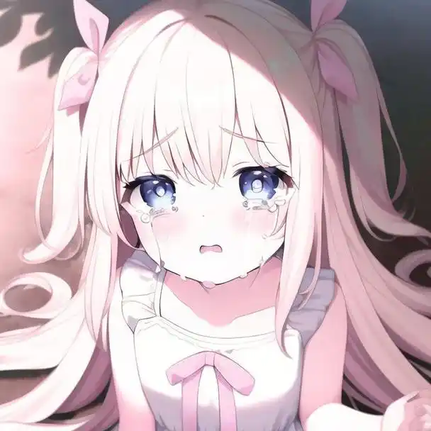 伤感流眼泪高质量动漫头像