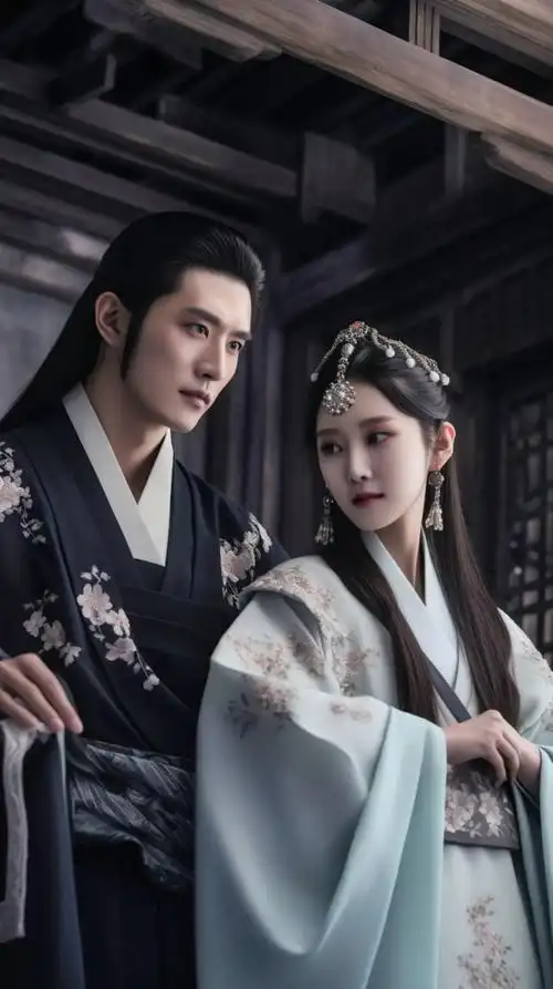 烟花易冷古韵情,古风情侣眨眼间.相守一生情深厚,爱意绵绵情义 - 抖音