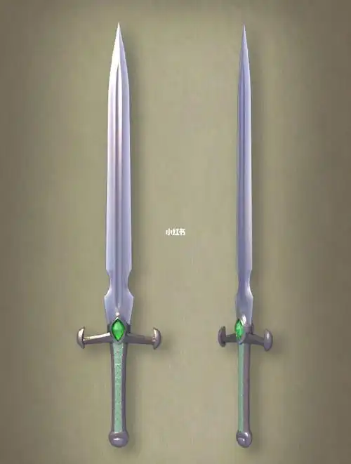 绿宝石短剑防身御敌携带方便旅途伴侣