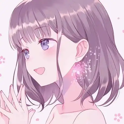 手绘女生头像可爱动漫二次元