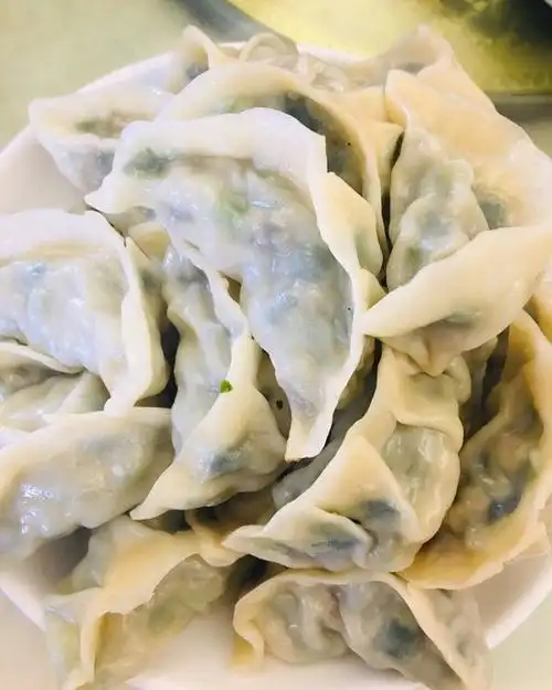 饺子 韭菜猪肉水饺-南方人版 我是小美_做的韭菜猪肉水饺-南方人版
