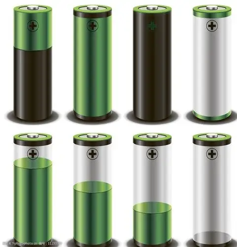透明电池图片