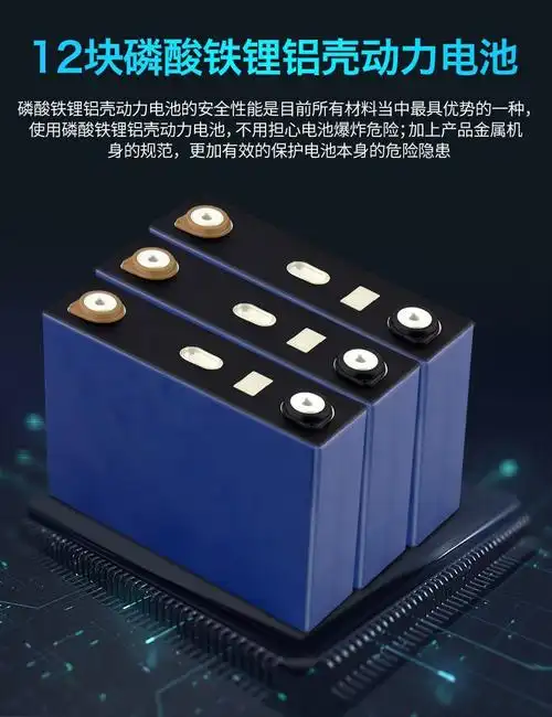 德力普delipow锂电池12v大容量动力汽车房车太阳能观光车叉车船机户外