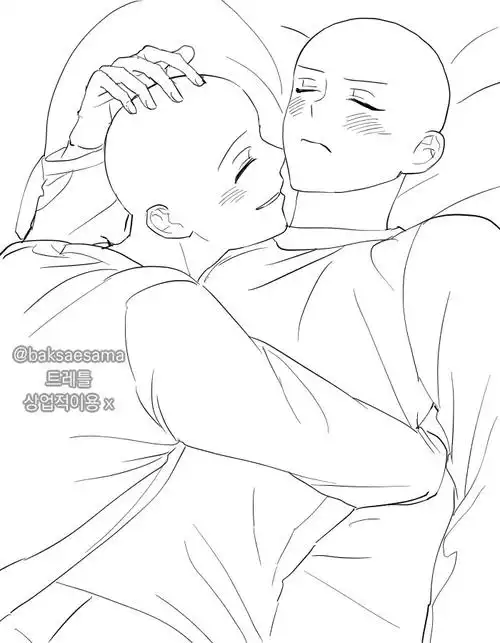 双人cp互动模板参考 - 插画 - 摸鱼网 - ∑(っ°Д°;)っ 让世界更萌