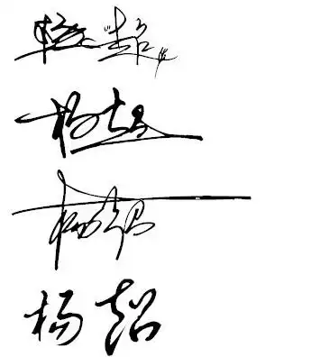 请专业人士设计几种以"杨超"为名字的手写艺术签名,我想尽快学会,以便
