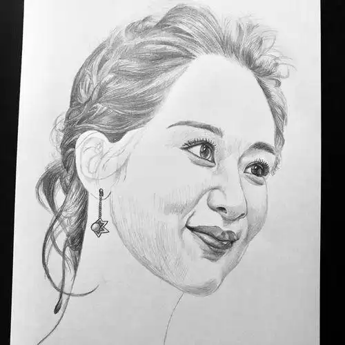 步一步画杨紫素描素描杨紫铅笔画杨紫素描简笔画杨紫画像的简笔画素描