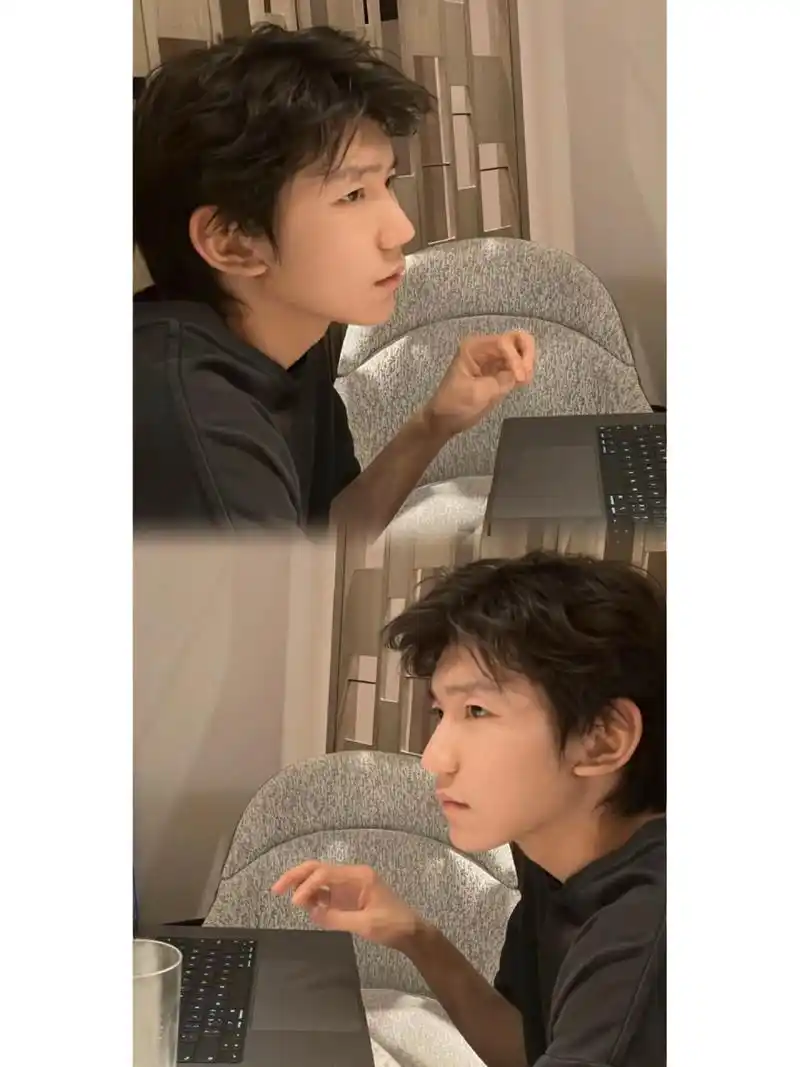 王源壁纸 认真工作的源源好帅 辛苦了