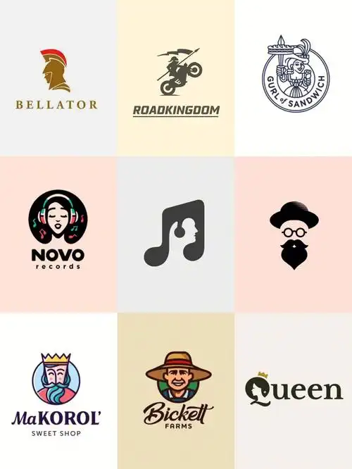 logo欣赏一组人像logo欣赏