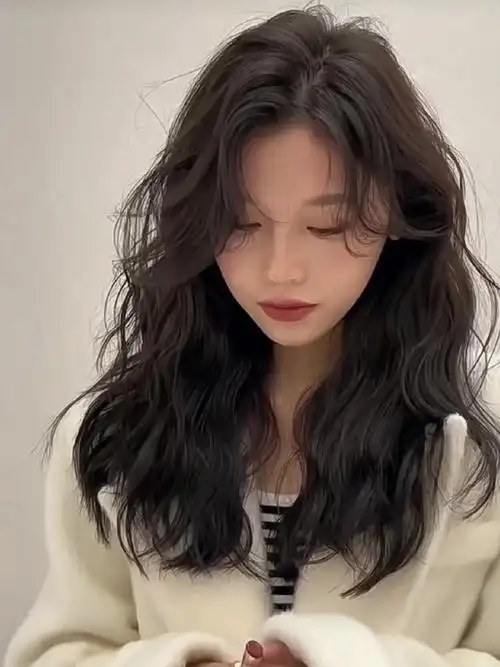 第一次烫发太成功了!中长发女孩必备氛围感