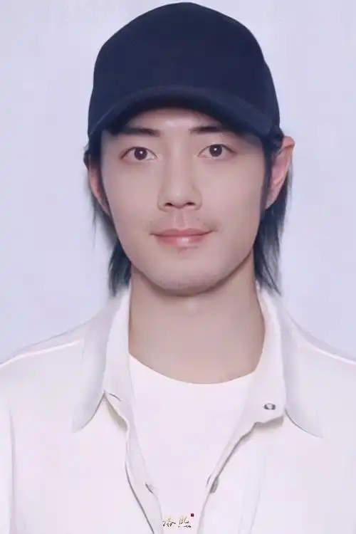 肖战##肖战头发这么长了##肖战长发素颜状态