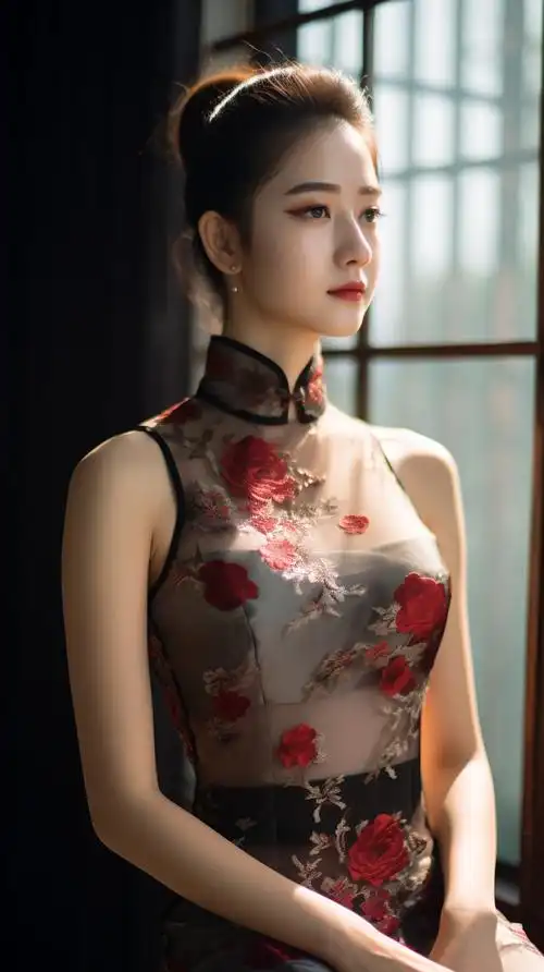 这样的旗袍写真,你绝对没有见过._传统_女性_魅力