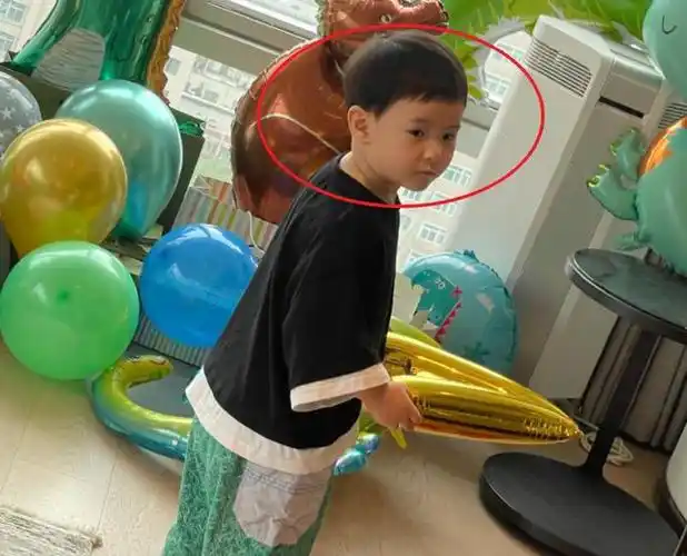 沈腾3岁儿子近照曝光,五官神似老爸,粉丝:"腾味"太足了