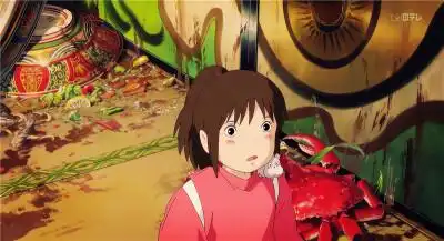 请勿二次上传# 千与千寻 动画电影 动漫 截图 电影 二次元 宫崎骏