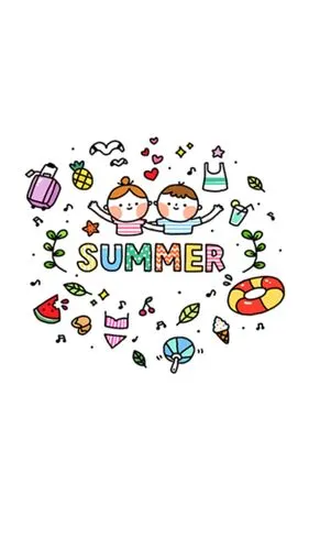 简约 卡通 可爱 小清新 手绘 插画 软萌 森系 文艺 情侣 平铺 日韩