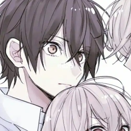 霸气 冷酷兄妹头像冷酷帅气黑白画动漫人物女头像动漫头像男黑盎