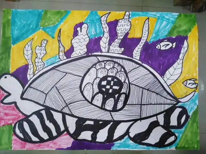 淘雨轩美校七路校区周日上午中级班～《眼睛的联想》