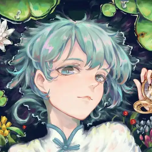 侧脸头像动漫人物形象素材