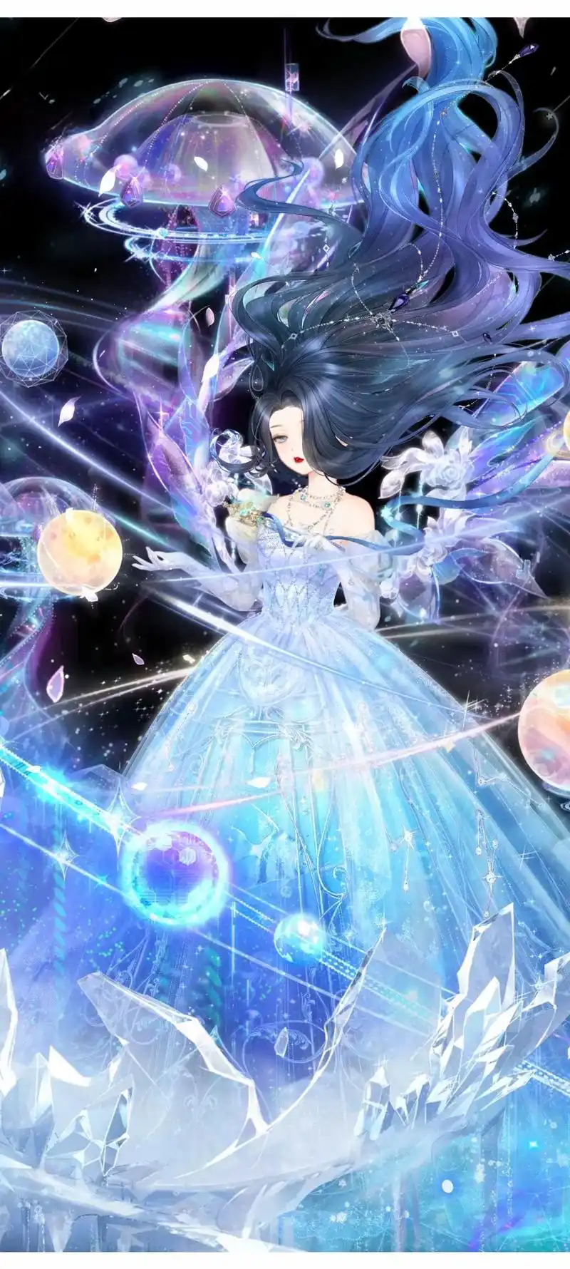 奇迹暖暖搭配 #梦幻星空 - 抖音