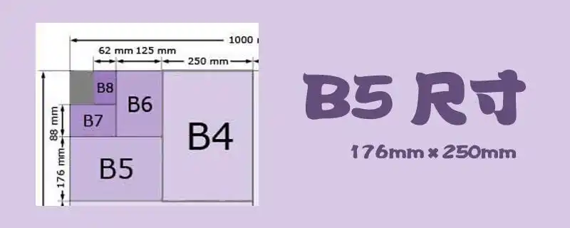 b5纸张的应用