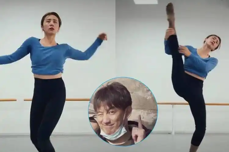 黄磊妻子孙莉跳舞再被嘲美感不足像五禽戏听不进别人的批评