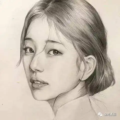 如何把握不同角度的素描头像丨素描