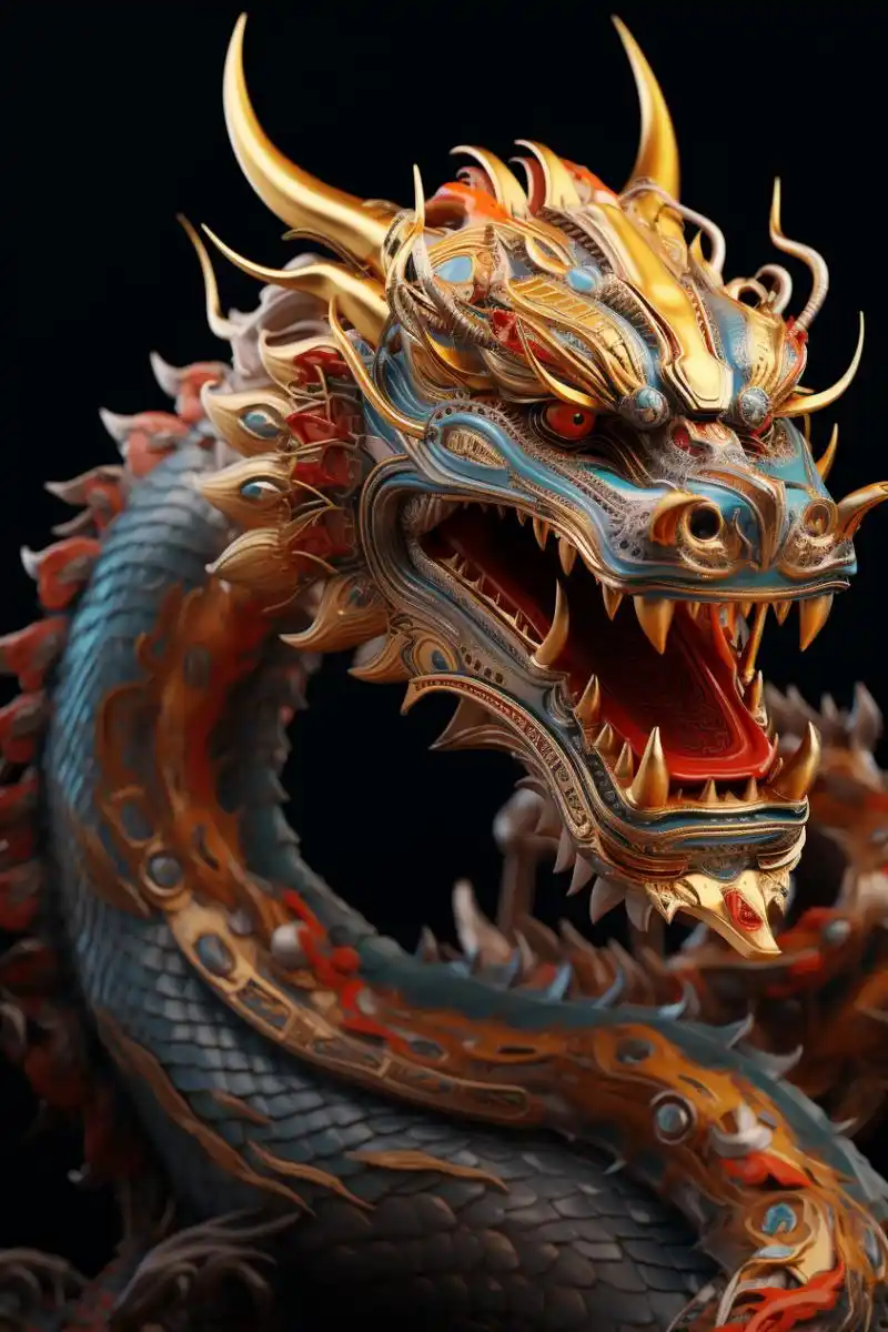 龙头94#ai绘画# #壁纸# #头像