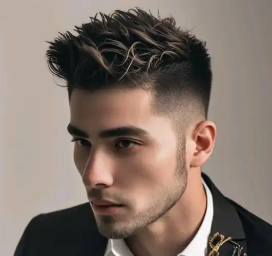 时尚潮流的完美选择,适合大多数男士|纹理烫|飞机头|圆寸头|男士发型